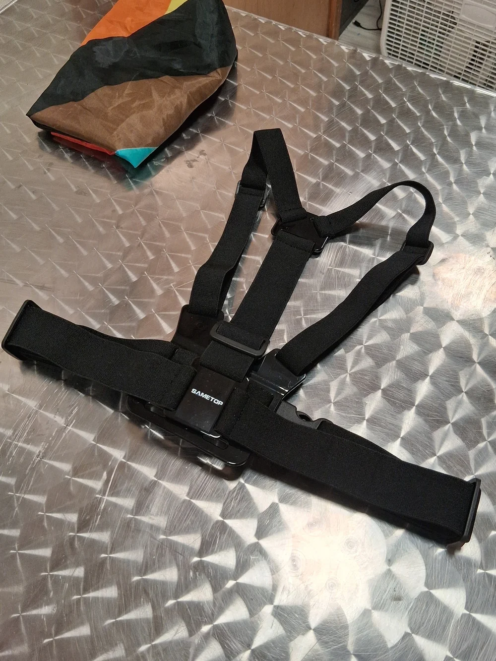 New SAMETOP Black Chest Mount Harness for Action Cameras